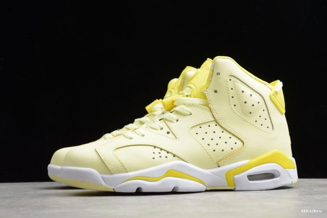 Rep TBK Jordan (GS) Yellow Air Dynamic Floral Retro 6 543390-800 0721